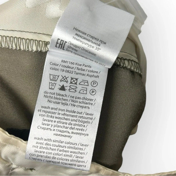 Remain Birger Christensen Kise Pant in Tarmac  Asphalt 34 NWT - Picture 11 of 12